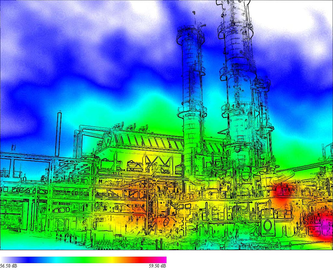 Acoustic Photo - industrial noise localization